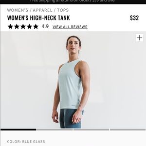 No Bull high neck women’s tank